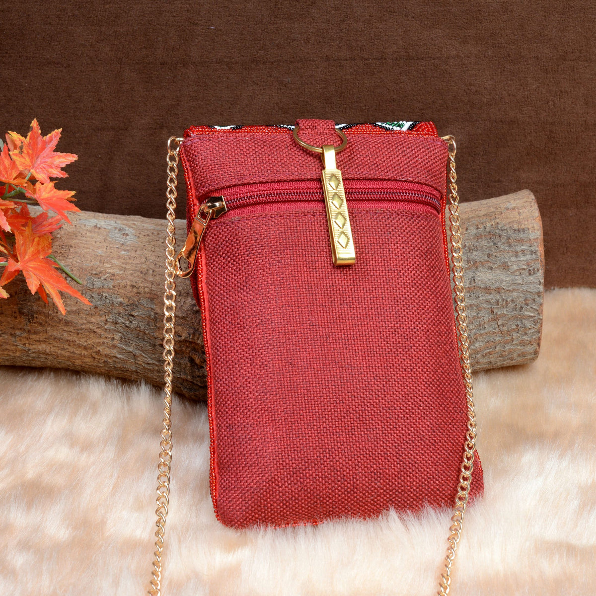 Mobile Cover Pearl Beaded Patola