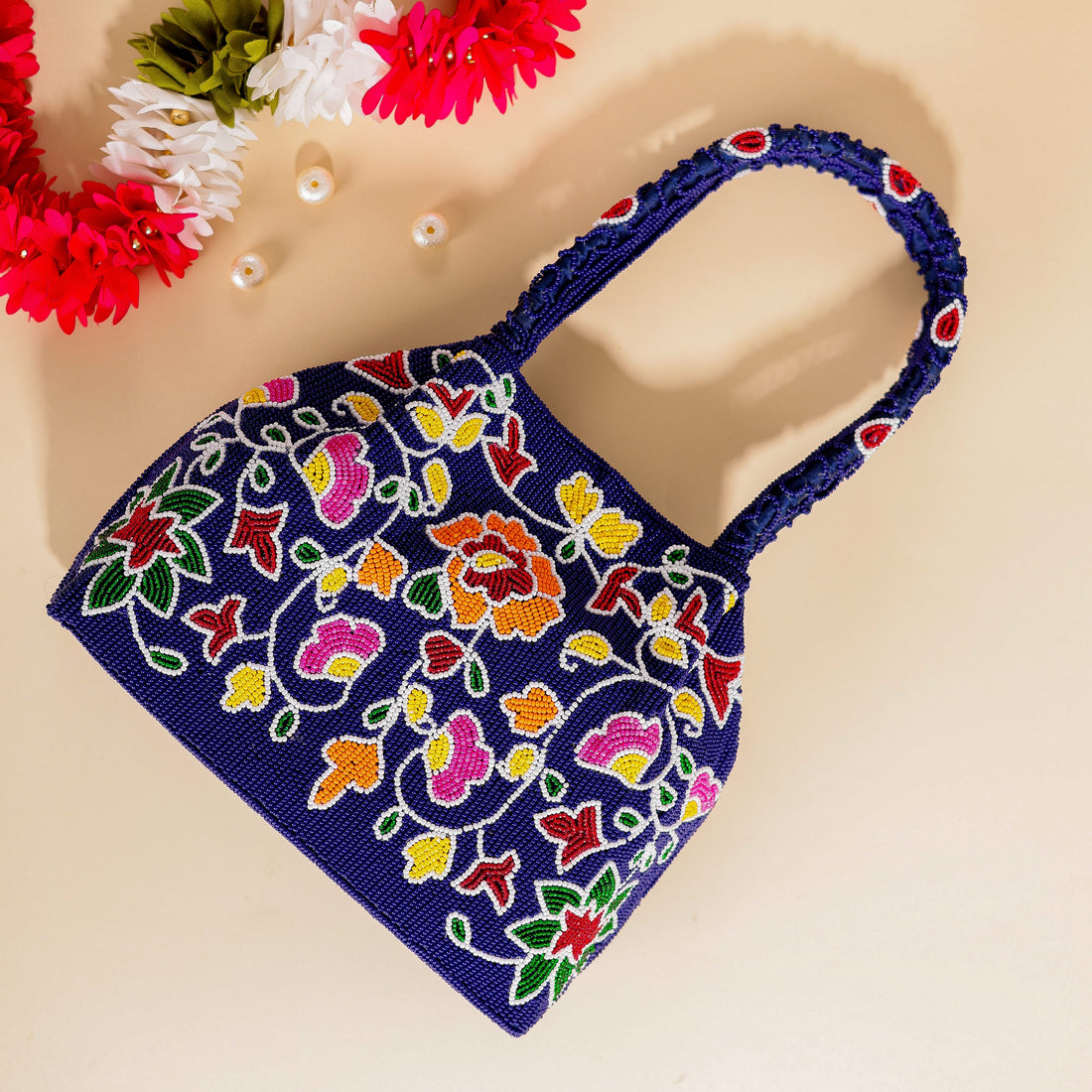 Moti Patola Beaded Batva Handbag