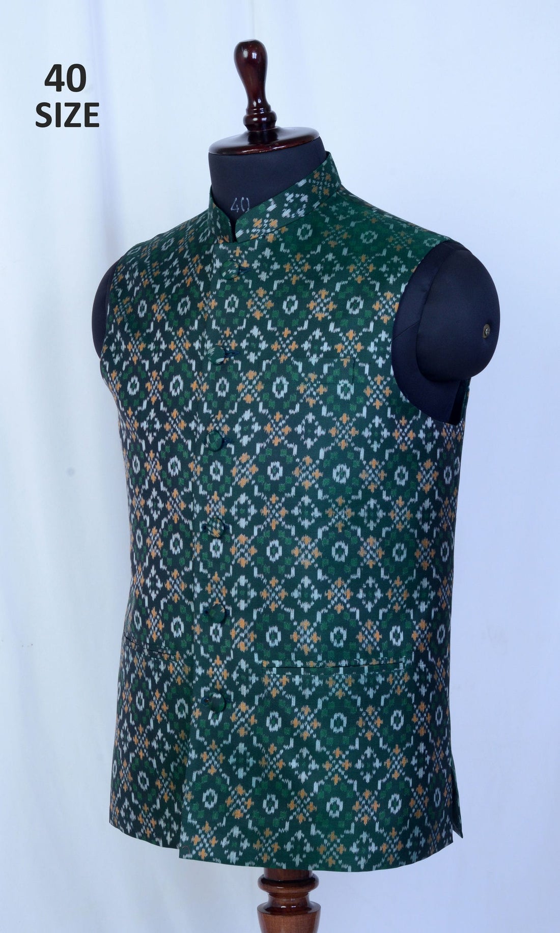 Modi Jacket Single Ikat Patola