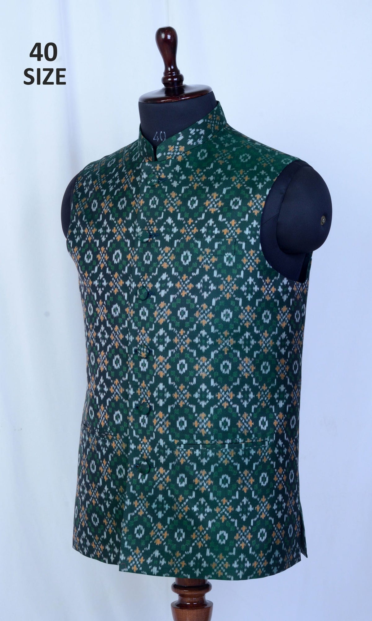 Modi Jacket Single Ikat Patola