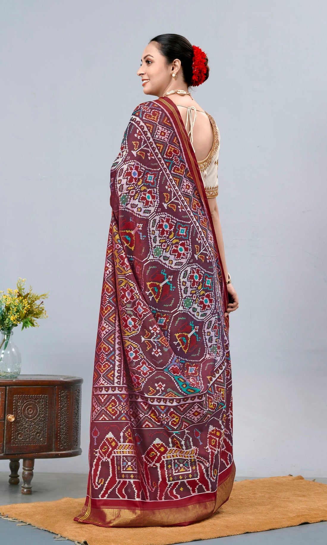 Single Ikat Patola Saree
