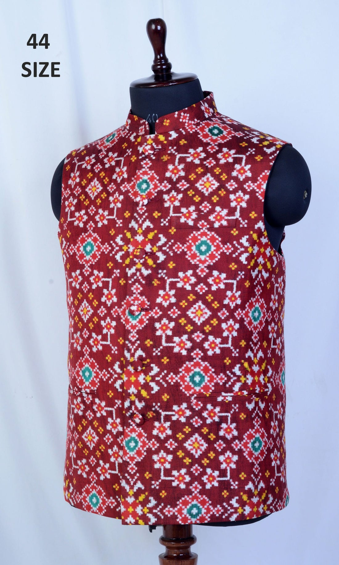 Modi Jacket Double Ikat Patola