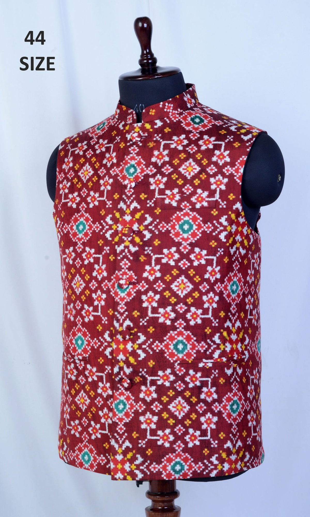 Modi Jacket Double Ikat Patola