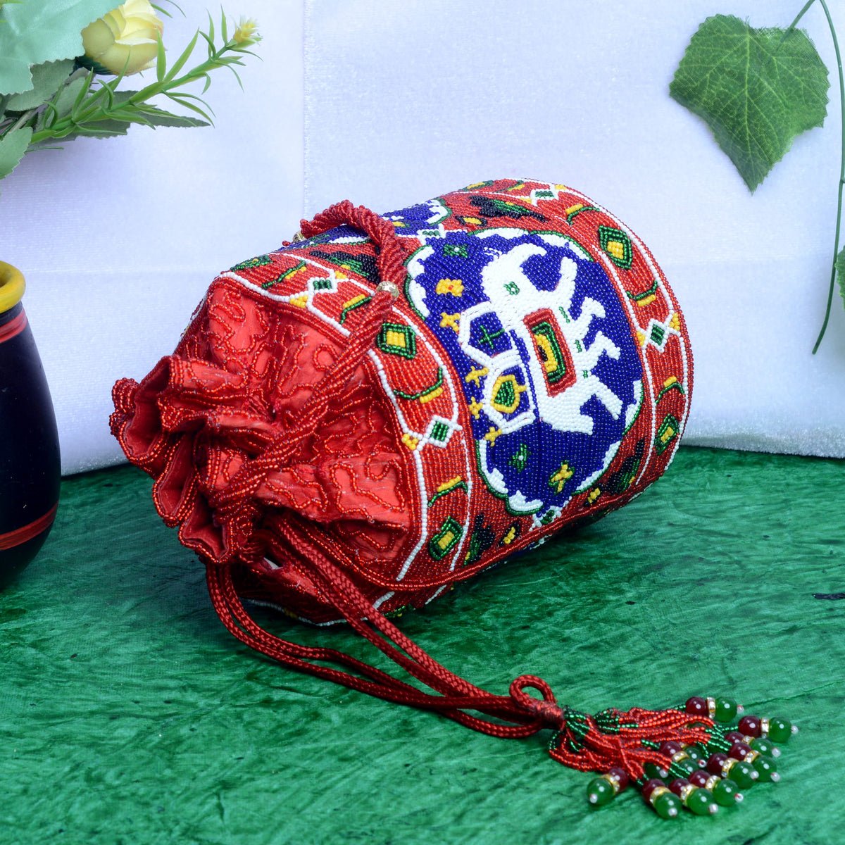 Pearl Beaded Batva
