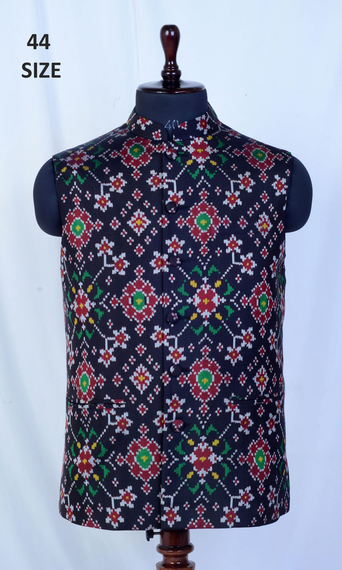 Modi Jacket Single Ikat Patola