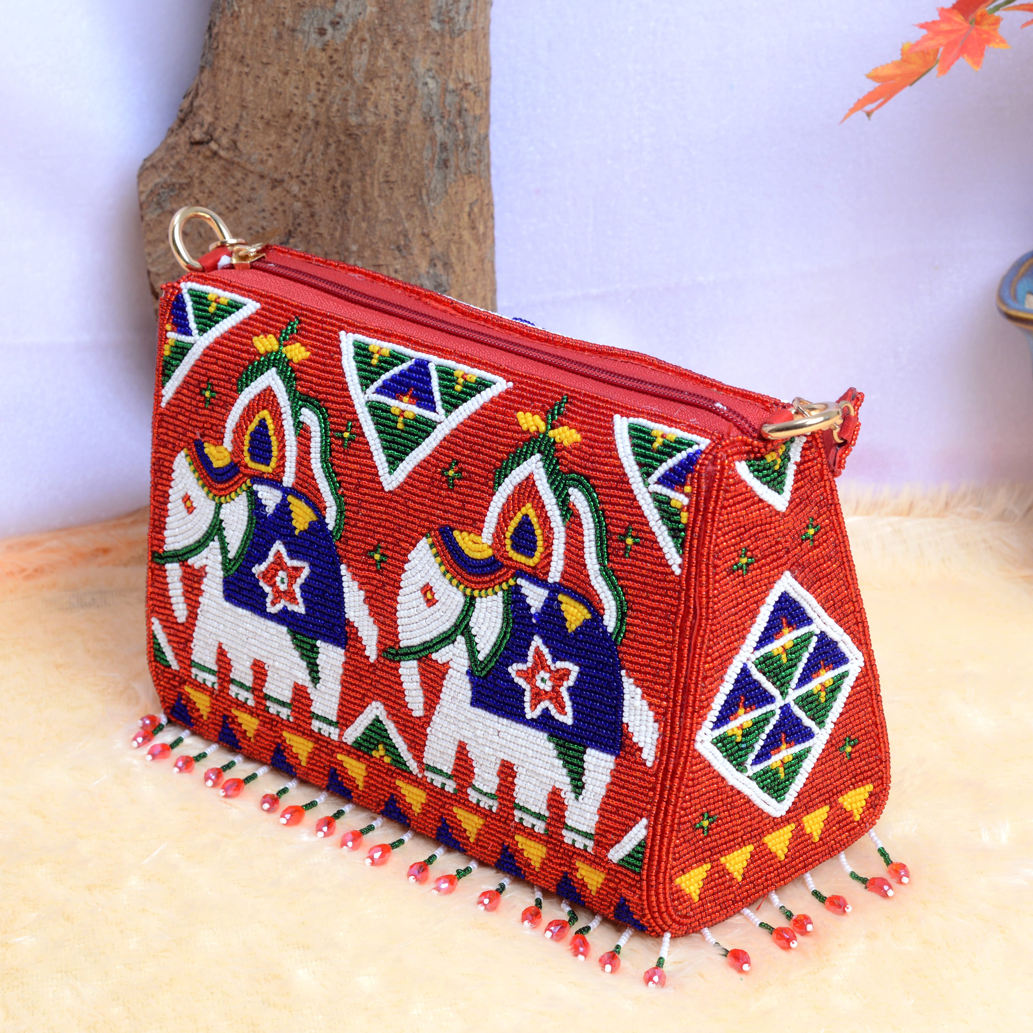 Pearl Beaded Handbag