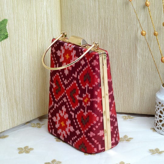 Single Ikat Patola Clutch