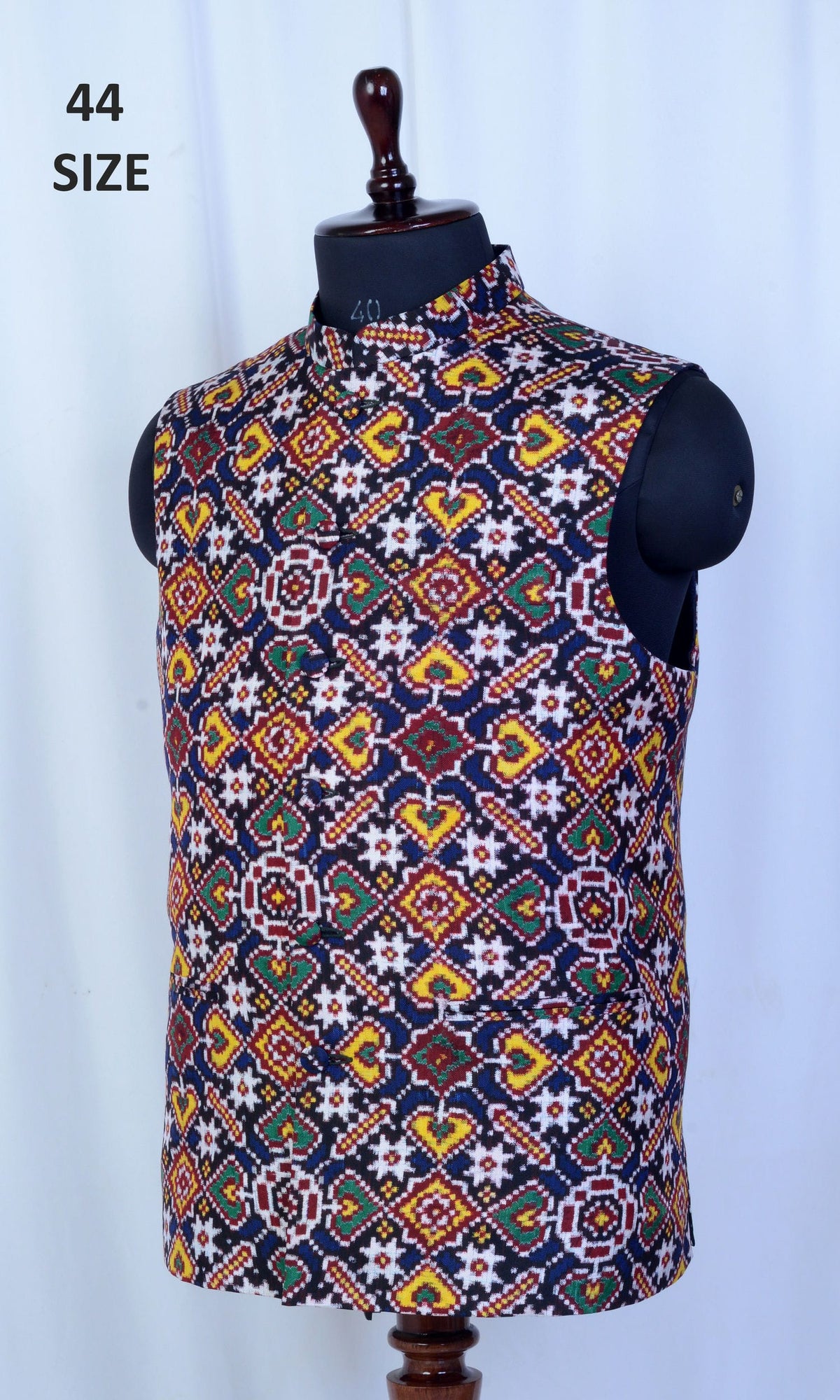 Modi Jacket Double Ikat Patola