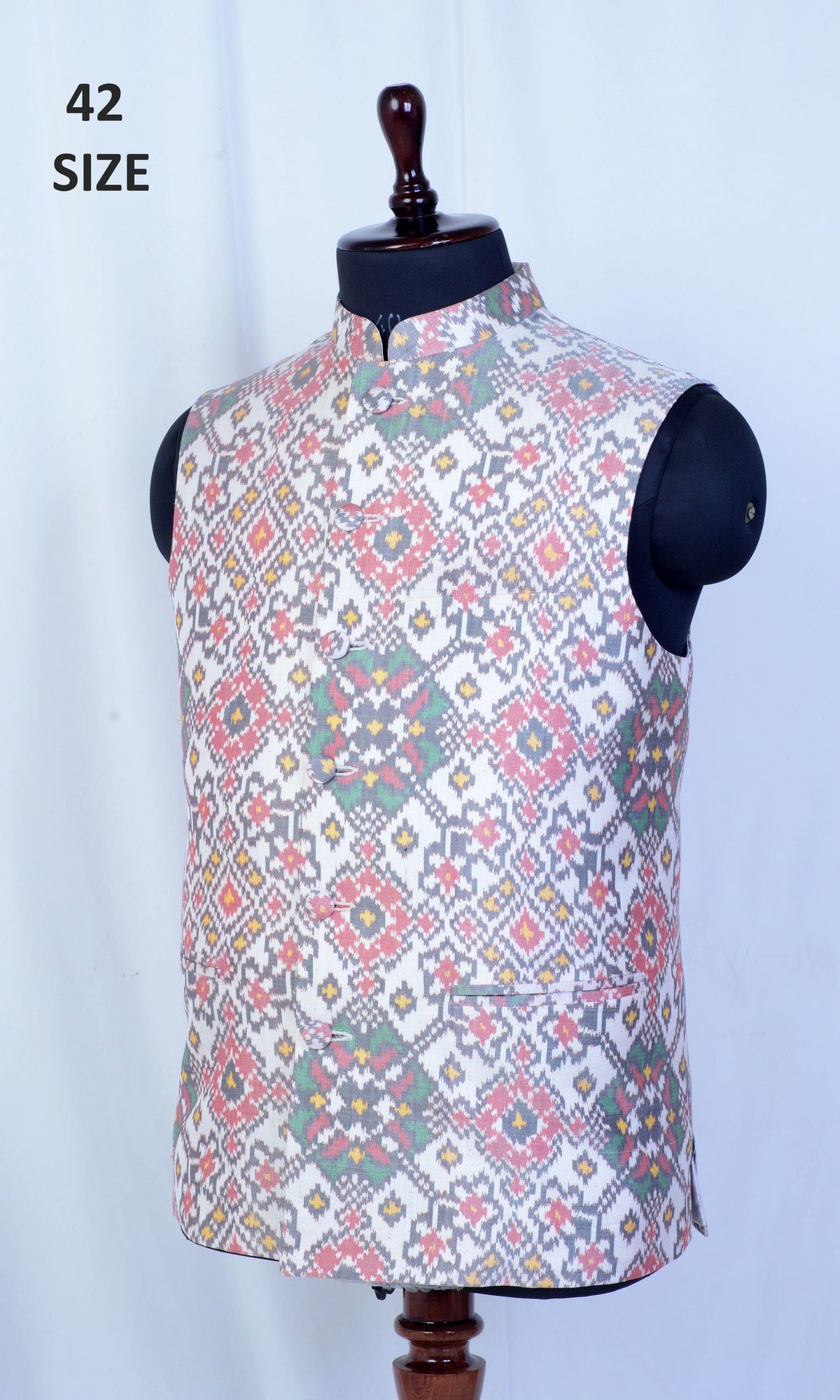 Modi Jacket Single Ikat Patola