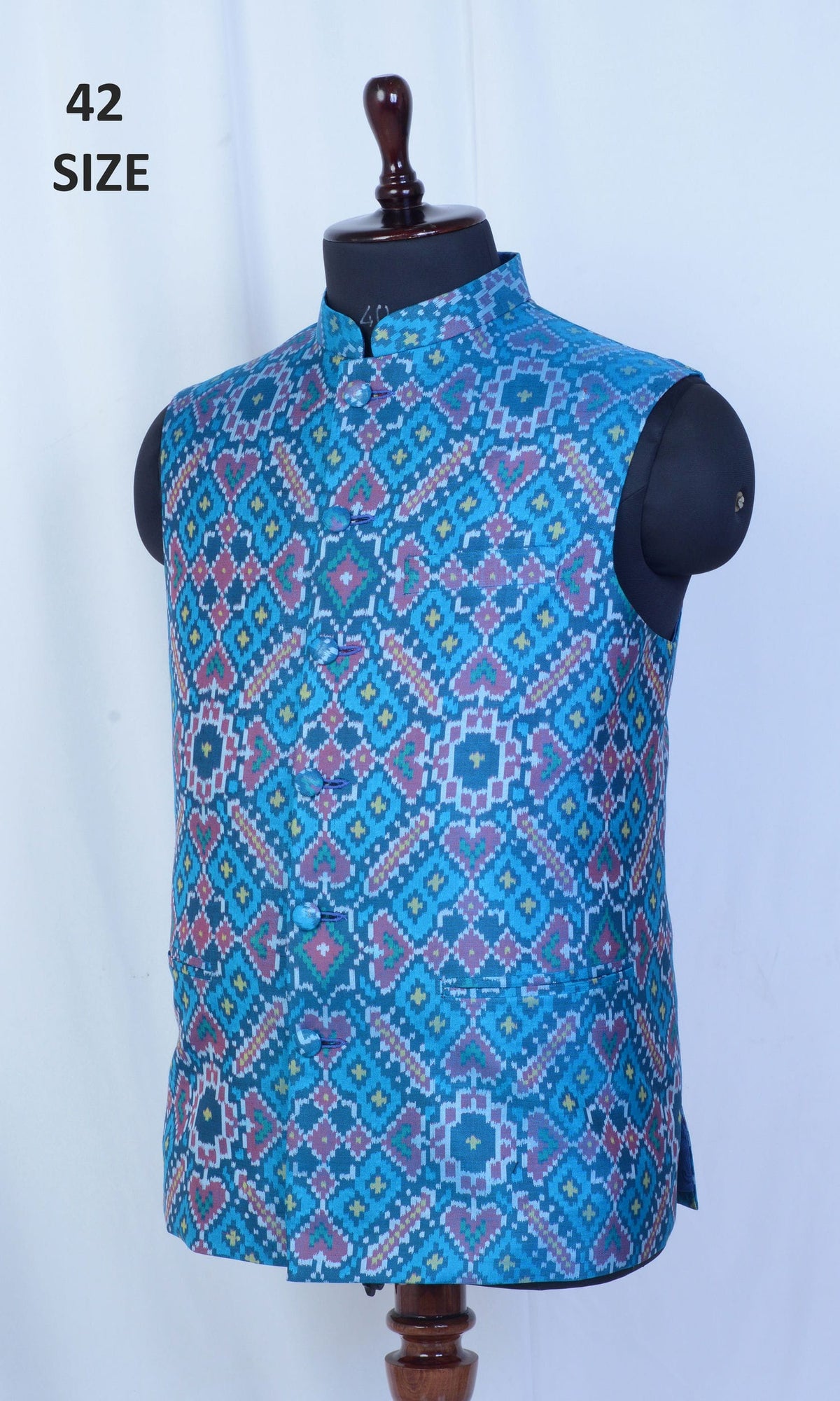 Modi Jacket Single Ikat Patola