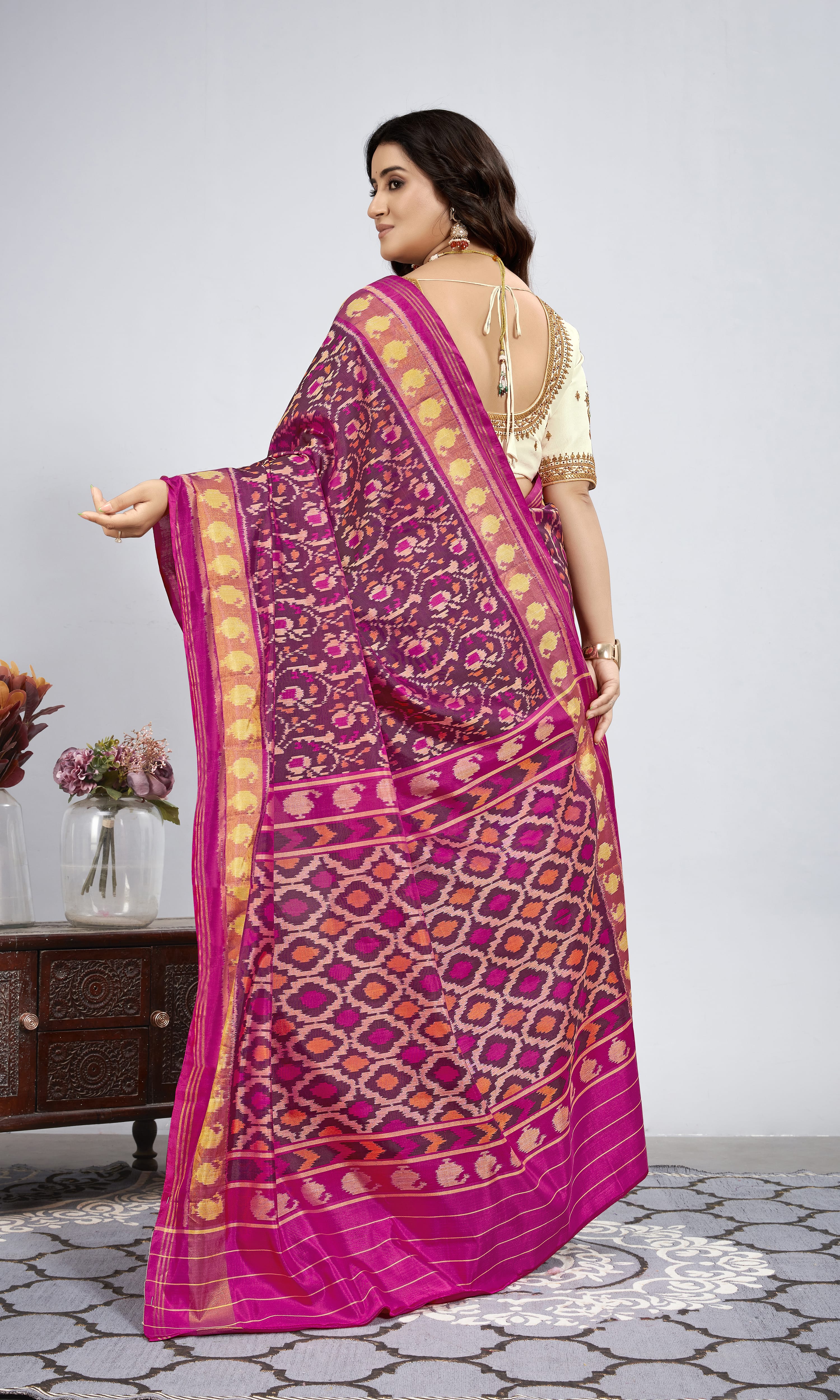 Rajkoti Patola Saree