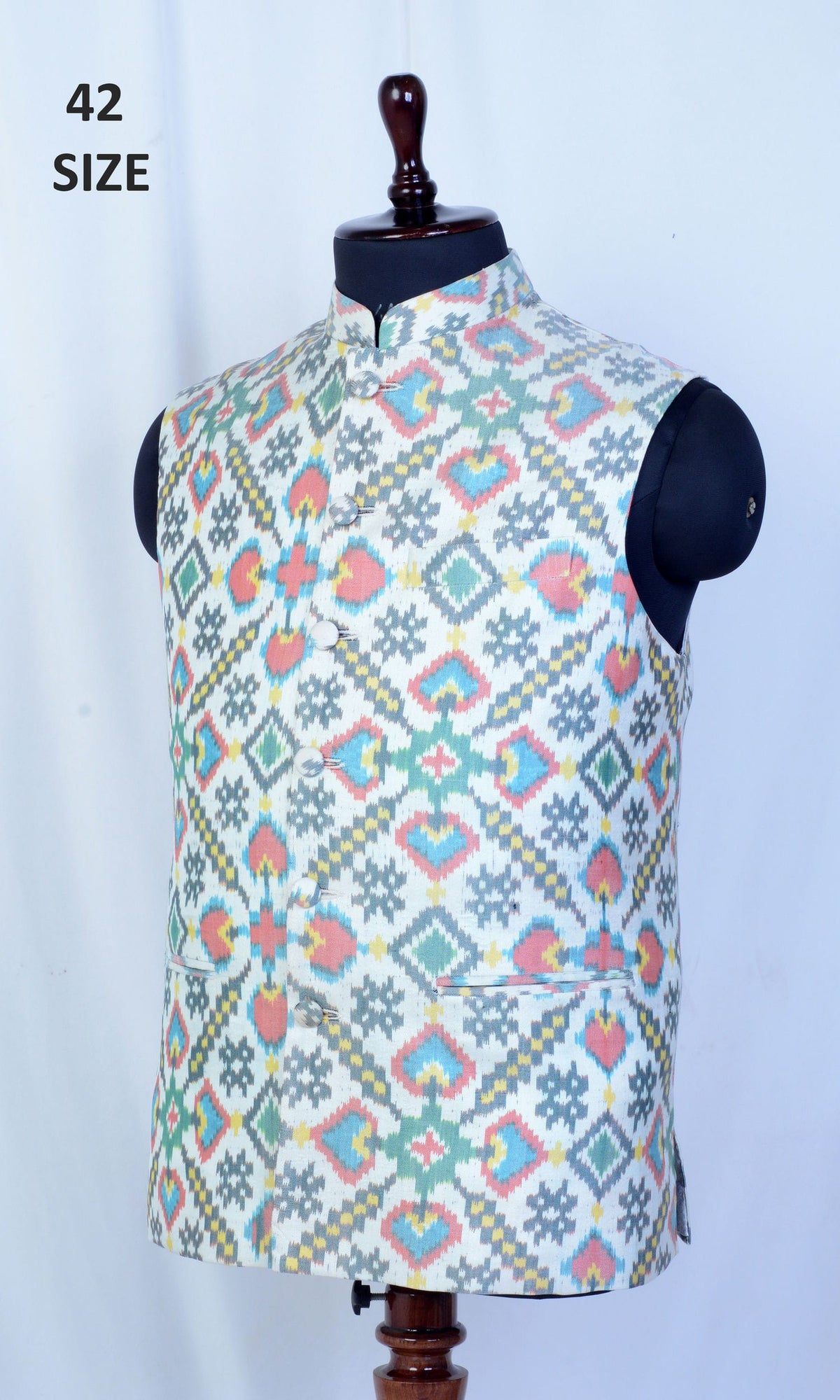 Modi Jacket Single Ikat Patola