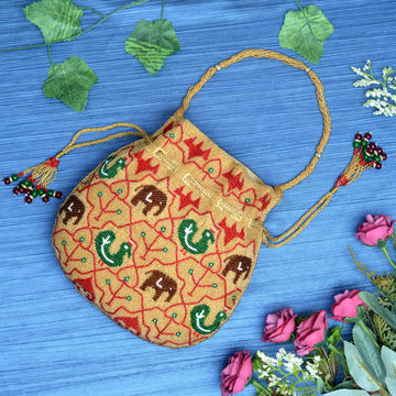 Pearl Beaded Handbag