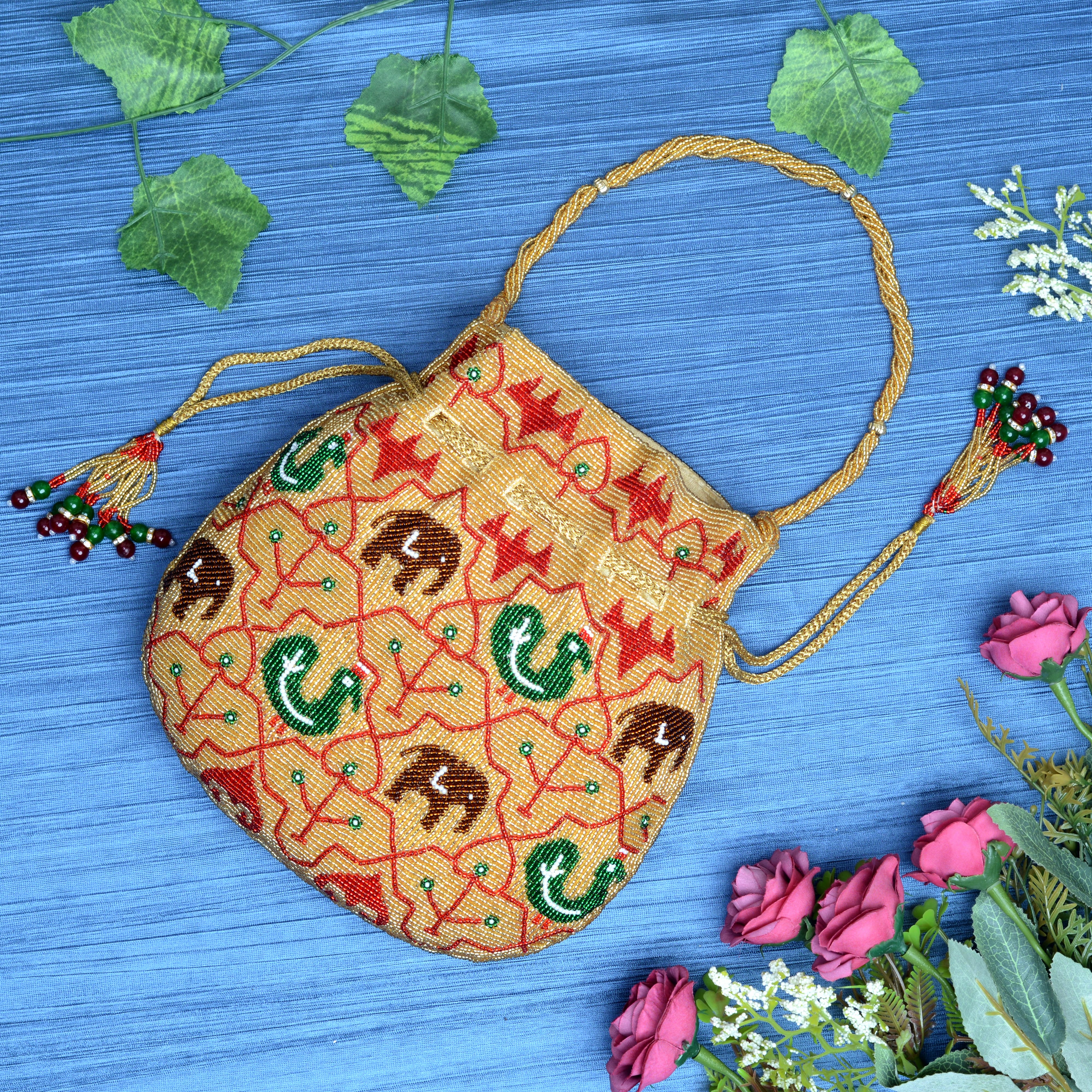 Pearl Beaded Handbag
