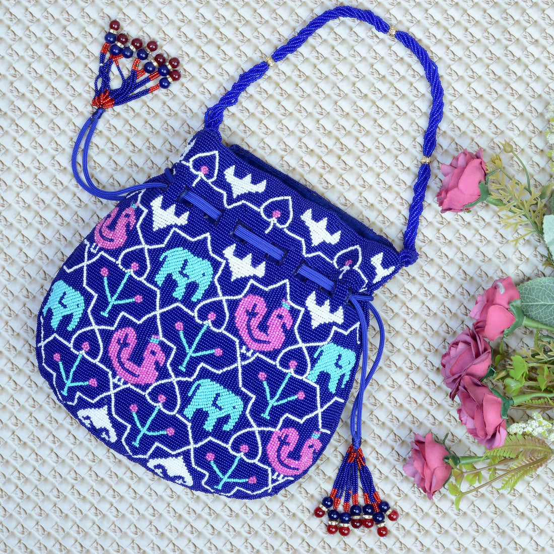 Pearl Beaded Batva