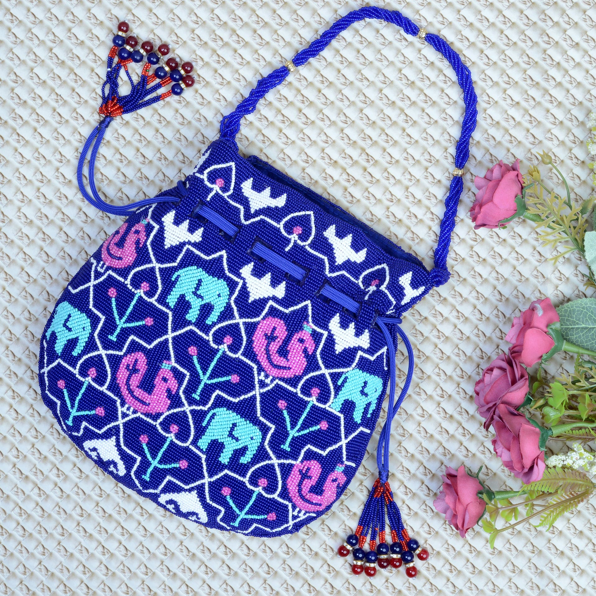 Pearl Beaded Batva