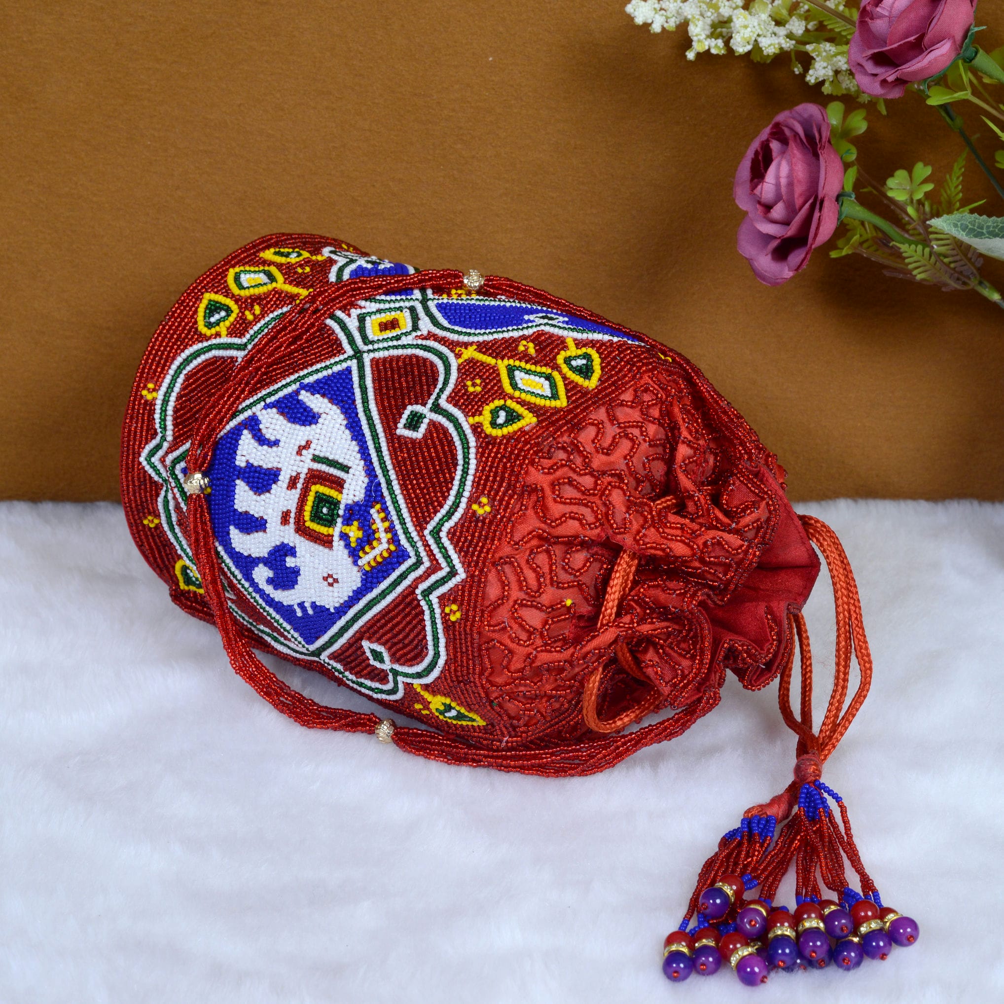 Pearl Beaded Batva
