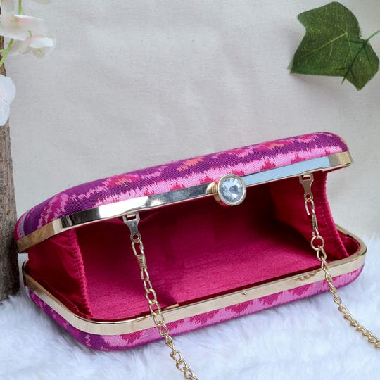 Single Ikat Patola Clutch