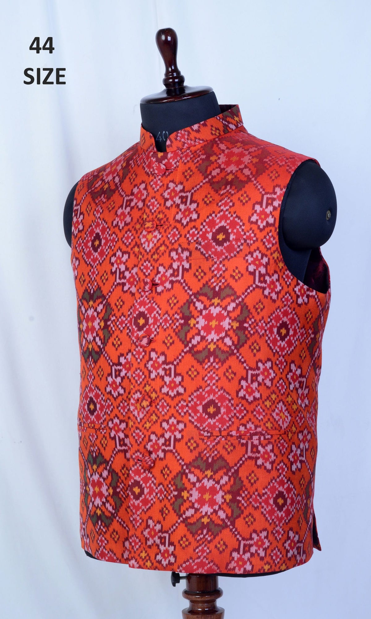 Modi Jacket Single Ikat Patola
