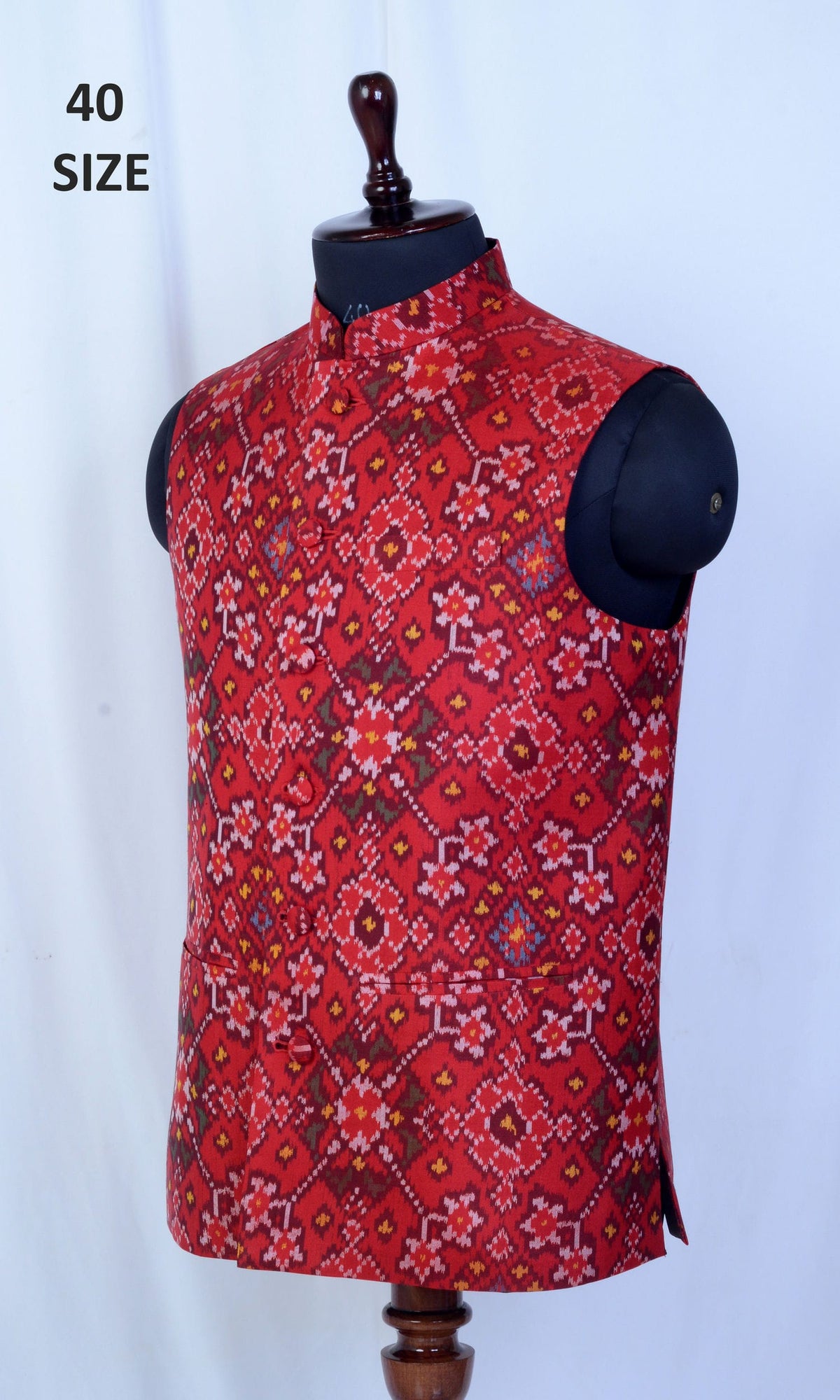 Modi Jacket Single Ikat Patola