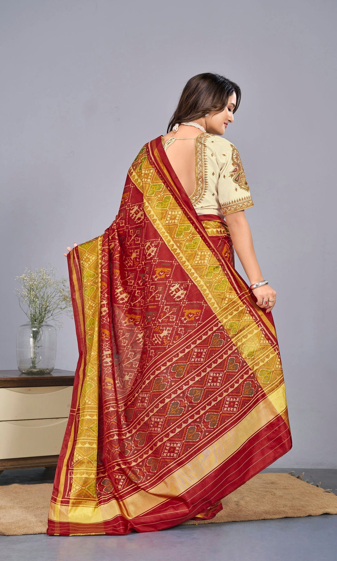 Rajkoti Patola Saree