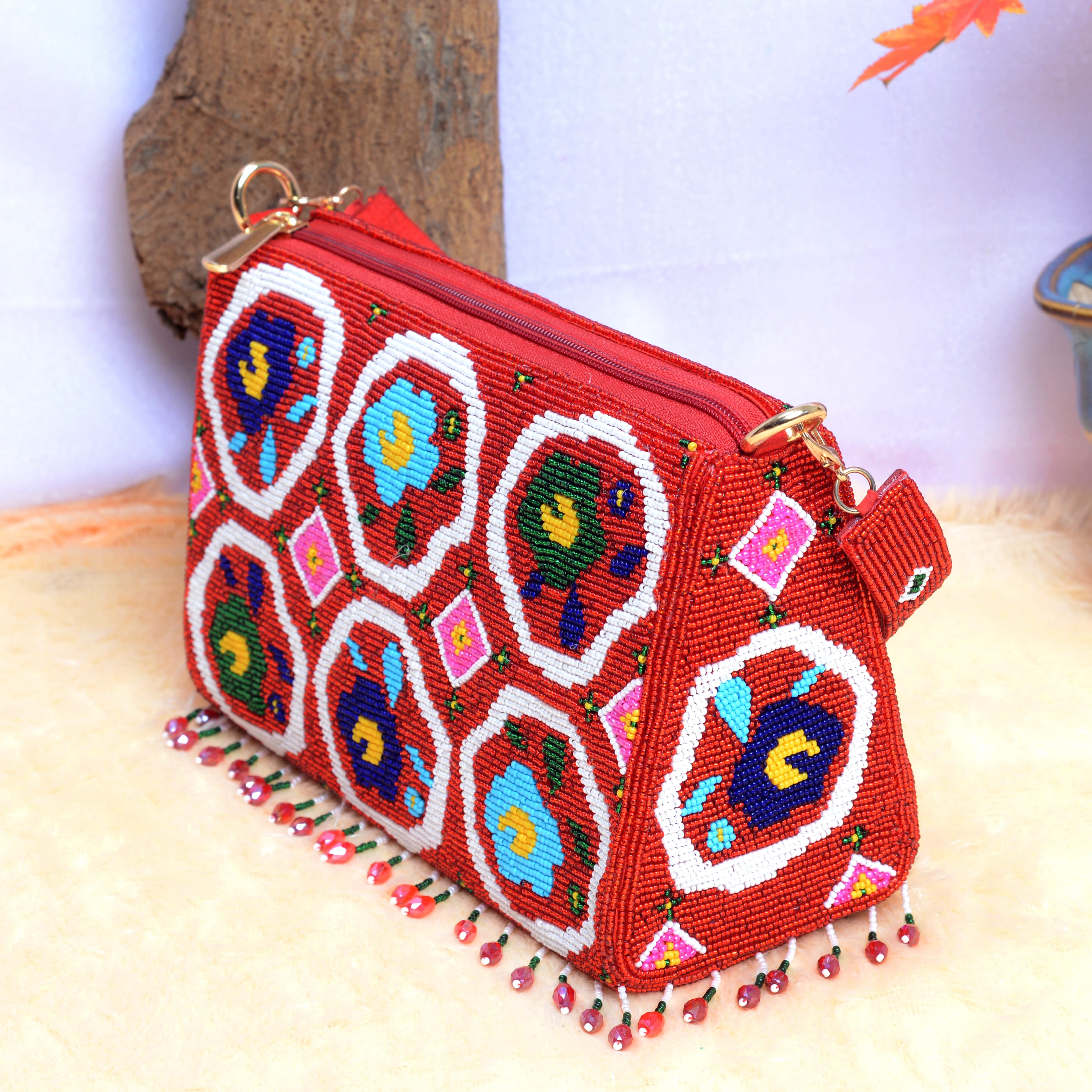 Pearl Beaded Handbag