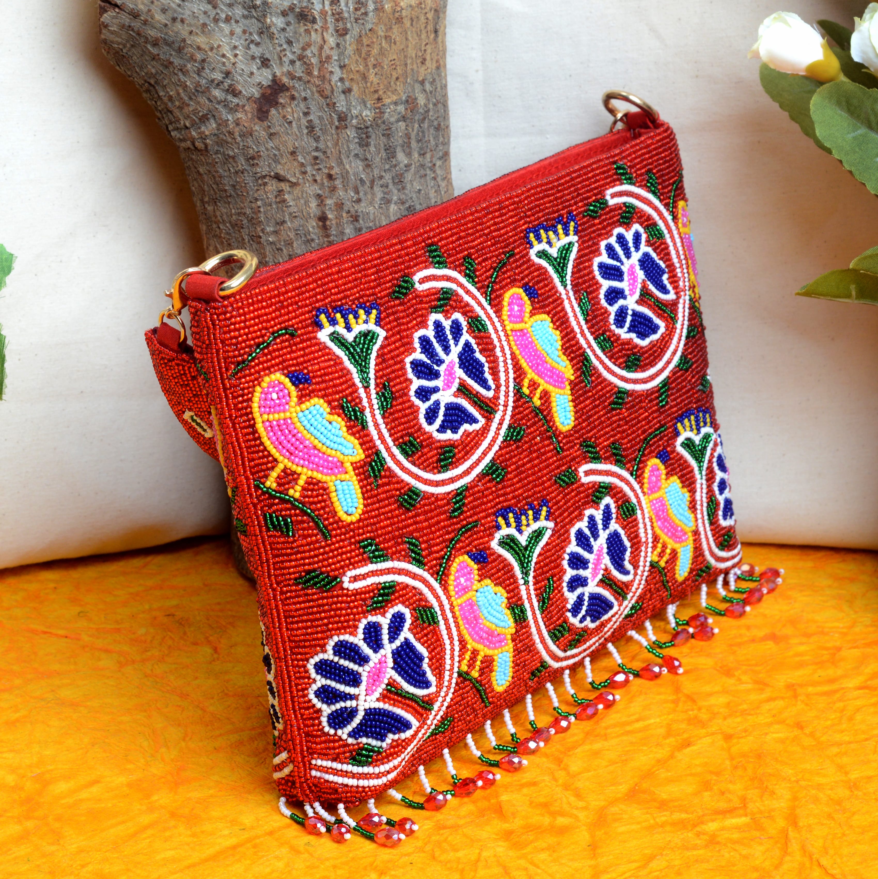 Pearl Beaded Handbag