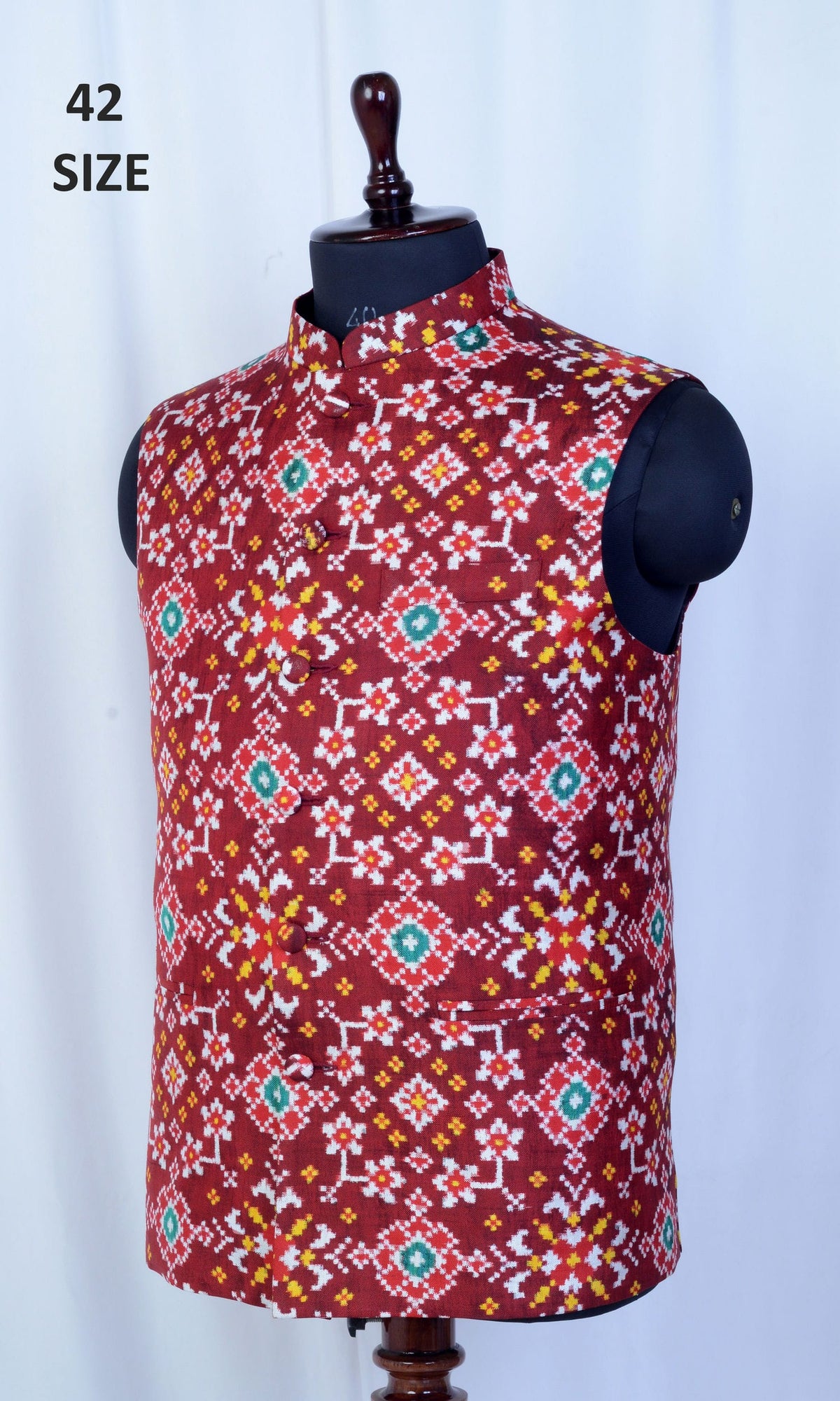 Modi Jacket Double Ikat Patola