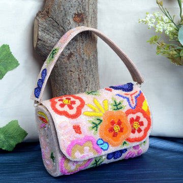 Pearl Beaded Handbag