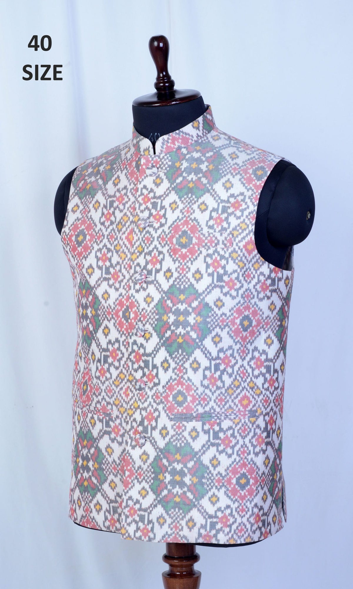 Modi Jacket Single Ikat Patola