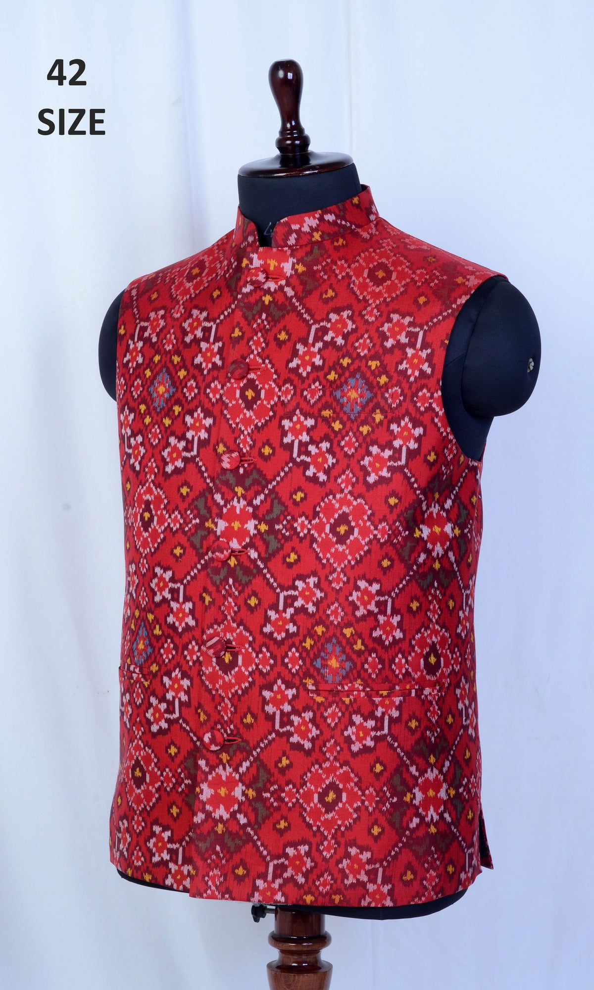 Modi Jacket Single Ikat Patola