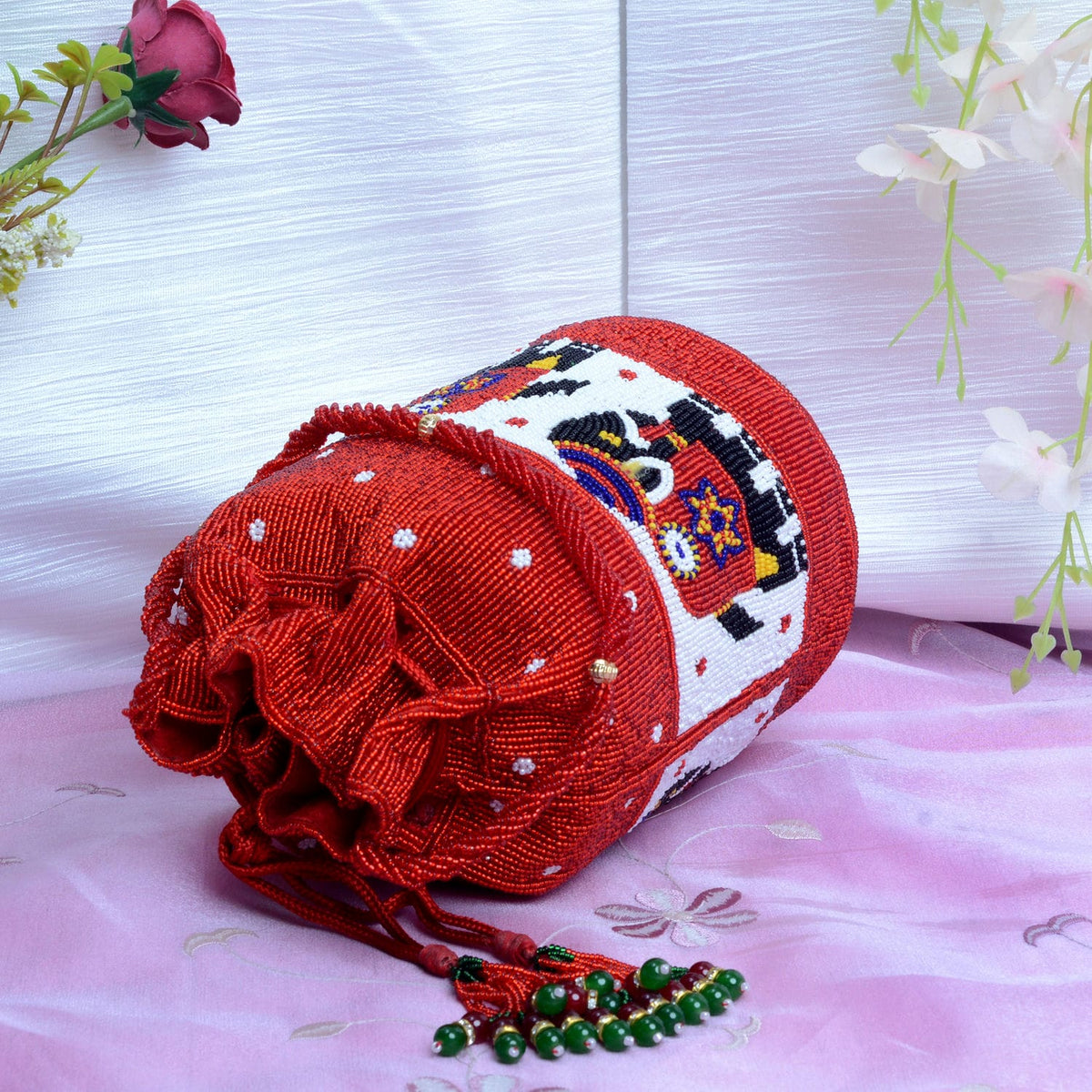 Pearl Beaded Batva