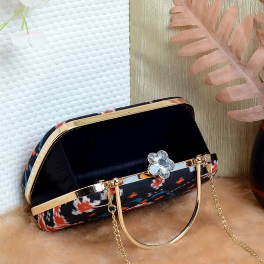 Double Ikat Patola Clutch