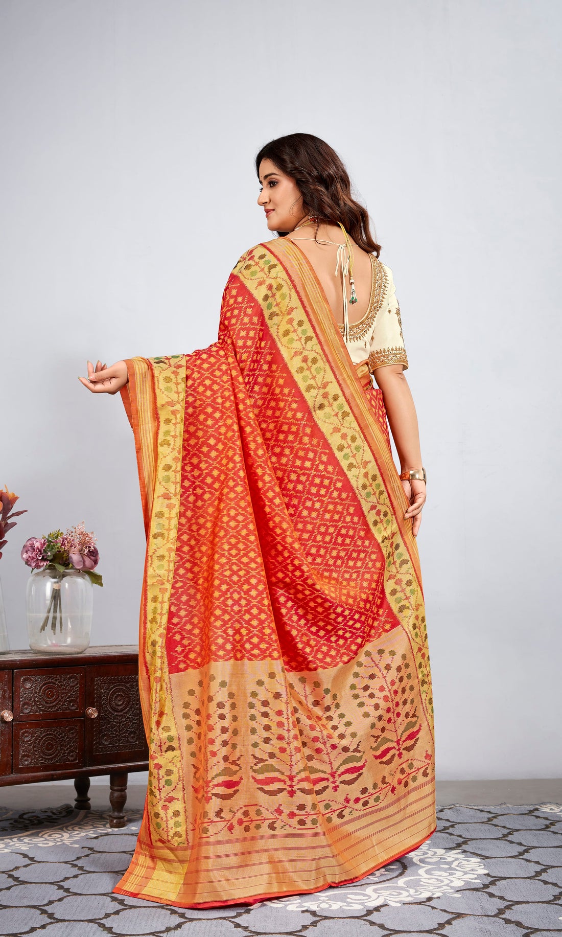 Rajkoti Patola Saree