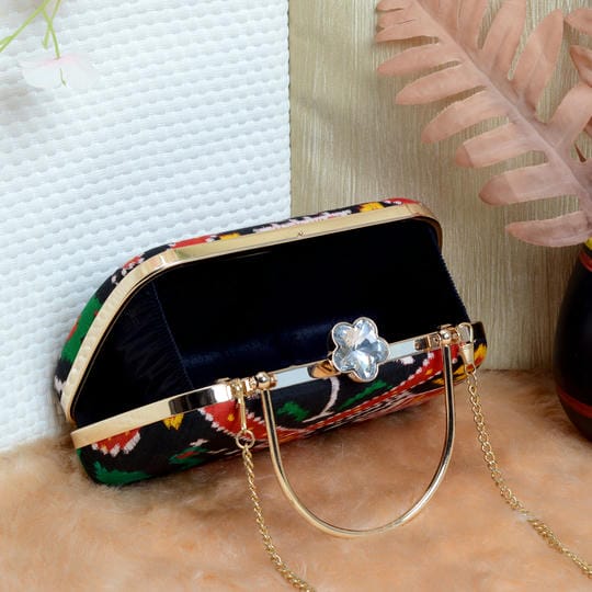 Double Ikat Patola Clutch