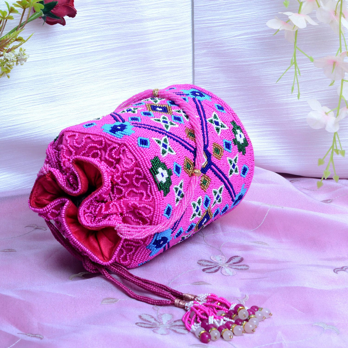 Pearl Beaded Batva