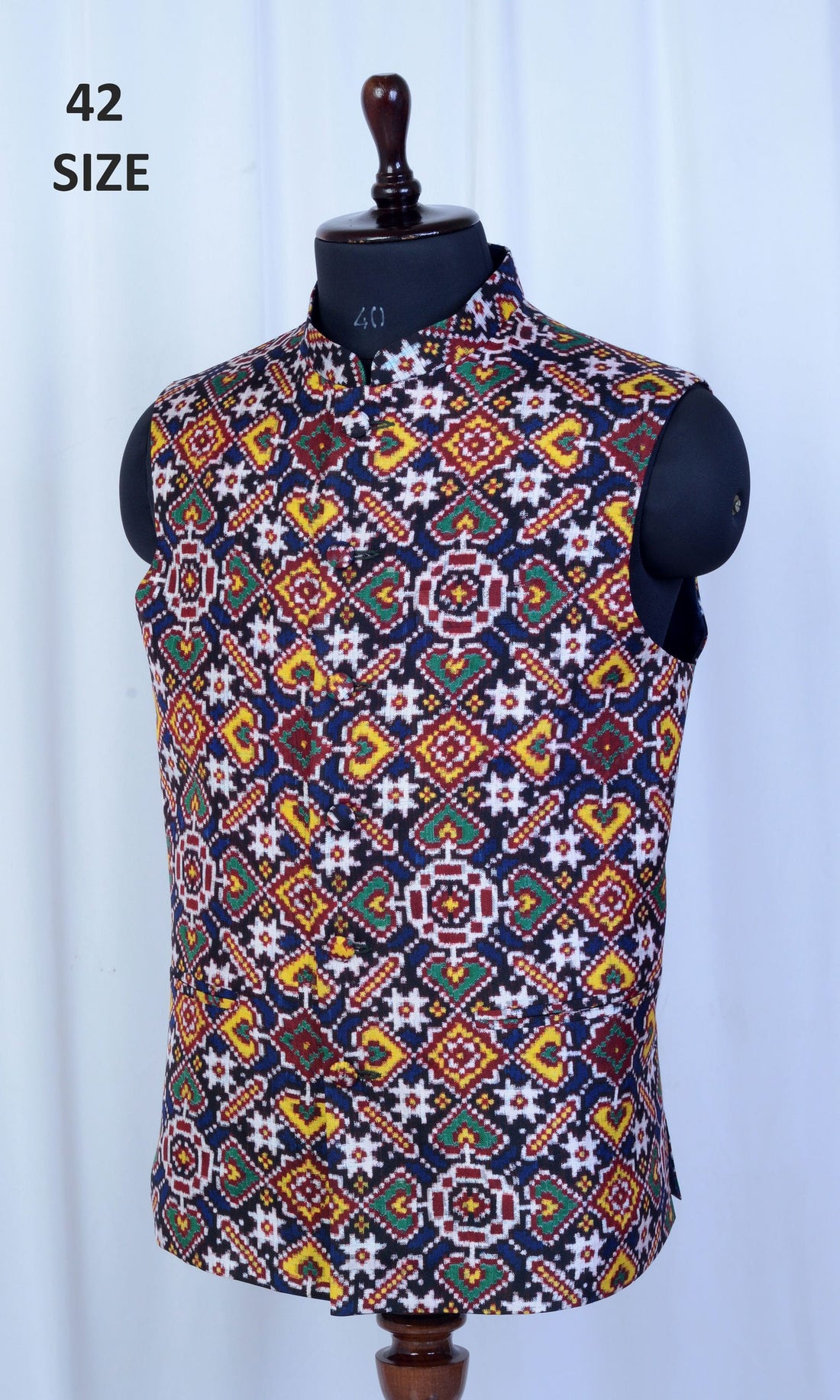 Modi Jacket Double Ikat Patola