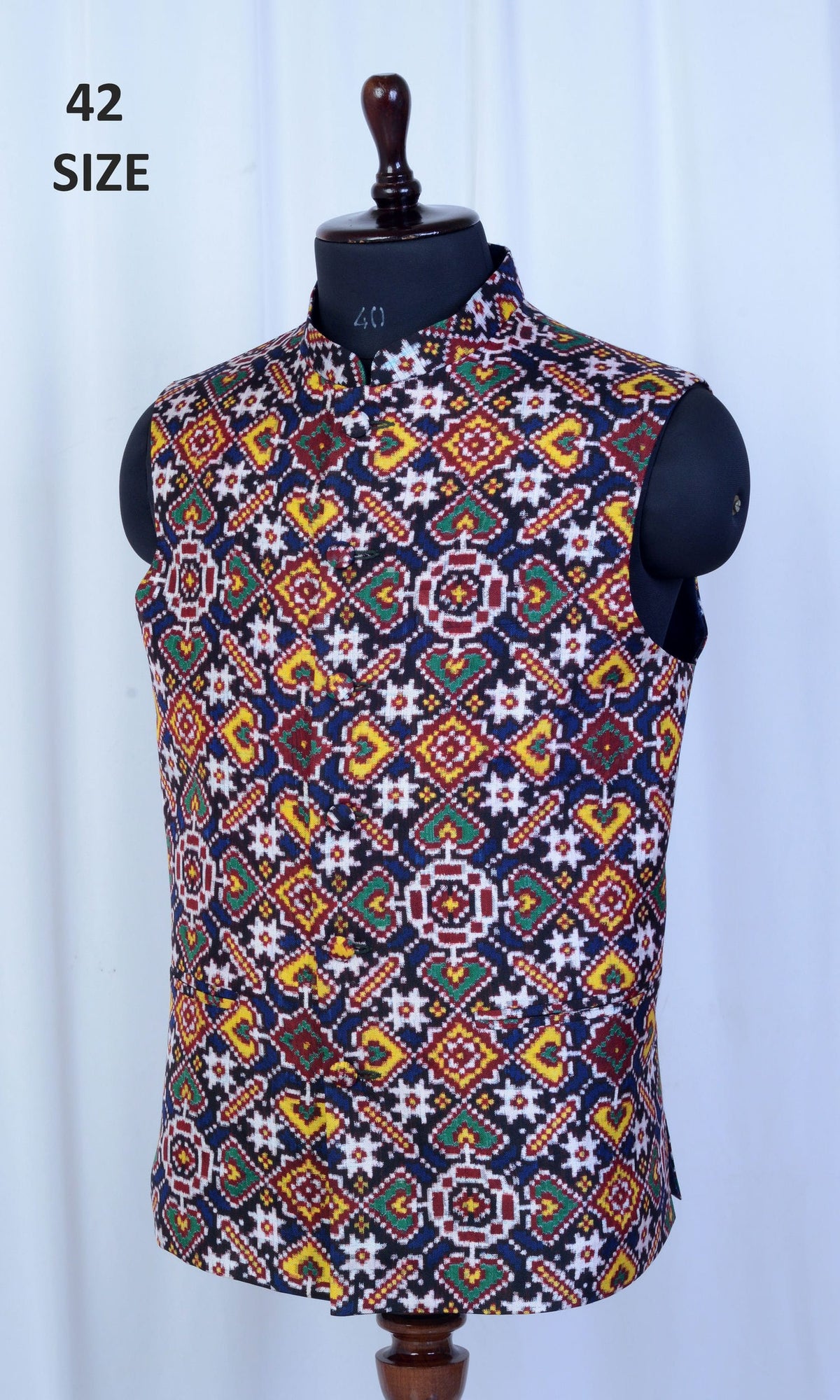 Modi Jacket Double Ikat Patola