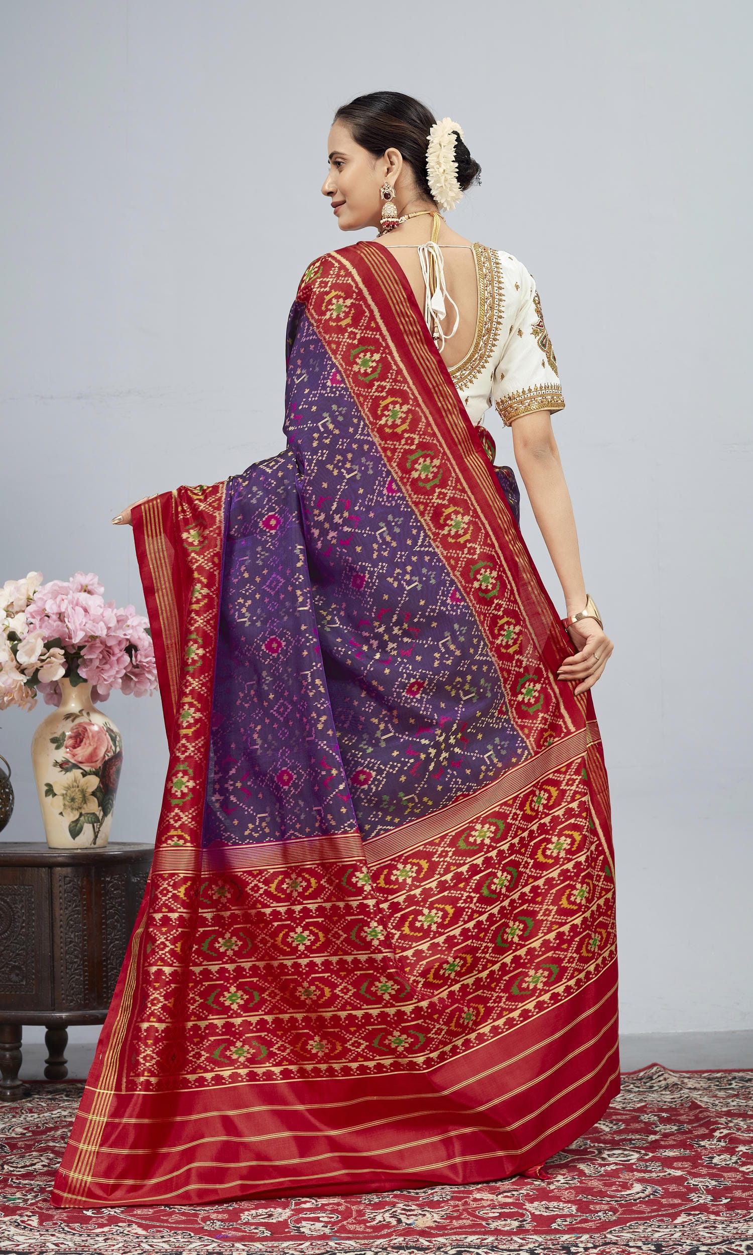 Rajkoti Patola Saree