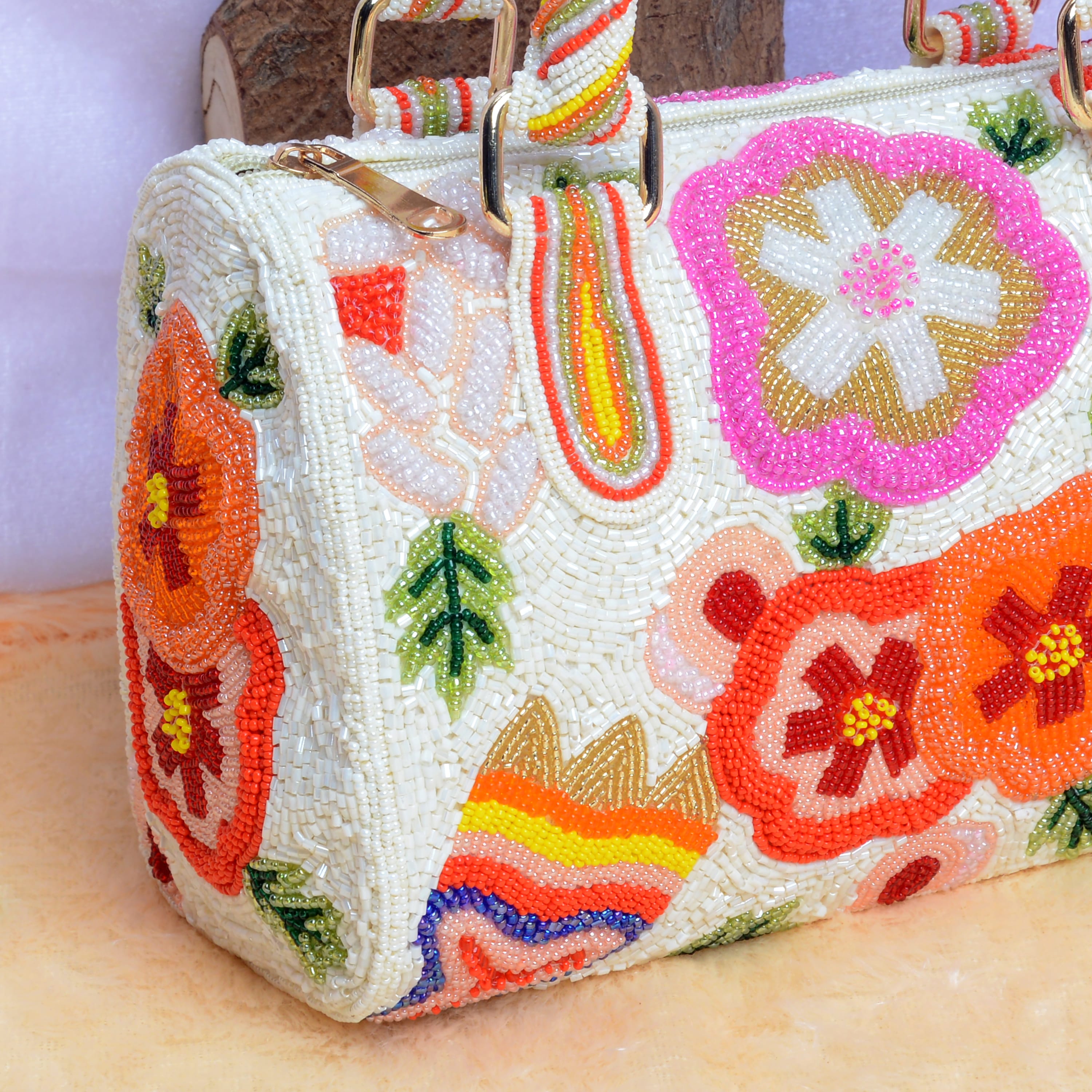 Pearl Beaded Handbag