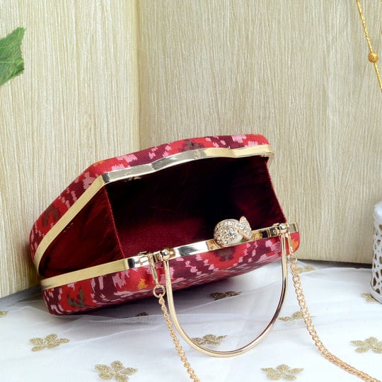Single Ikat Patola Clutch