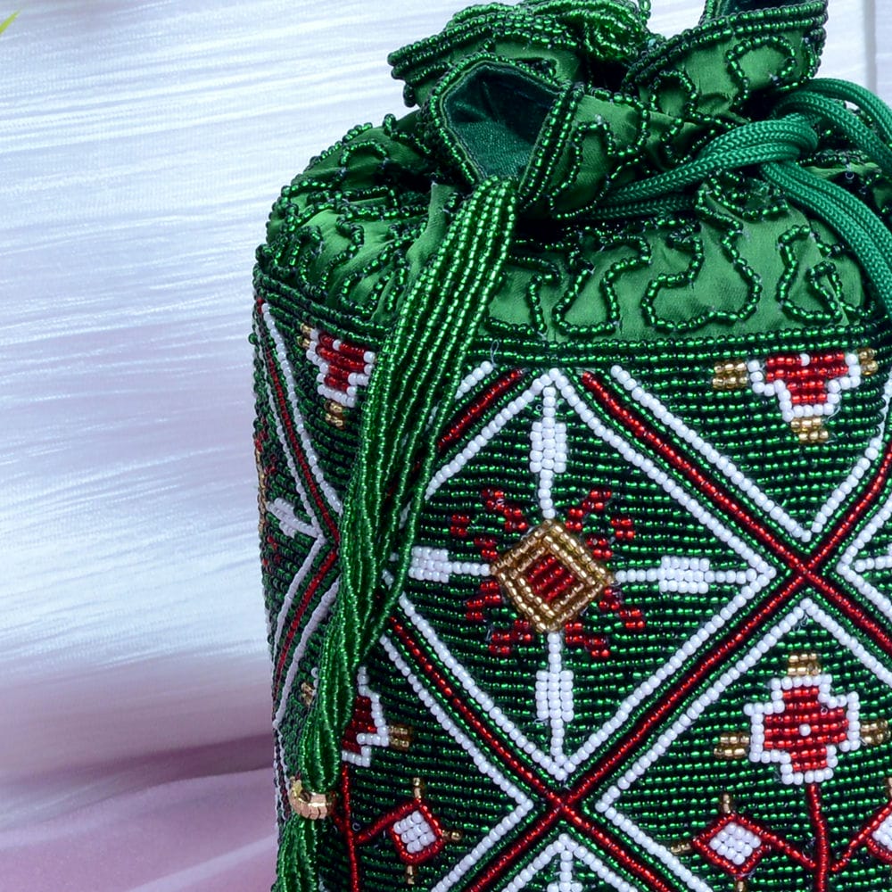 Pearl Beaded Batva