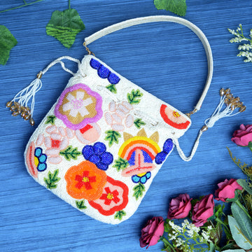 Pearl Beaded Handbag