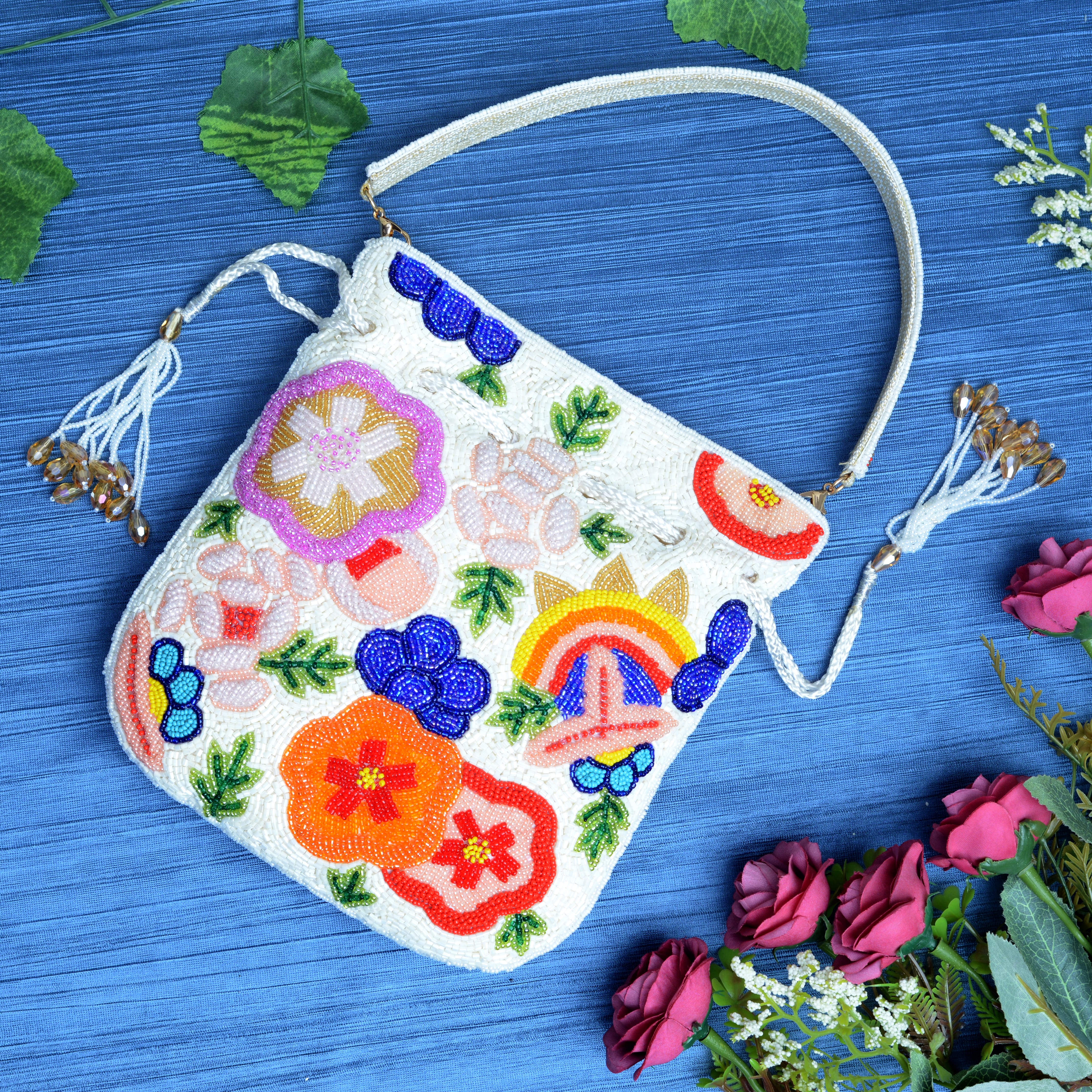 Pearl Beaded Handbag