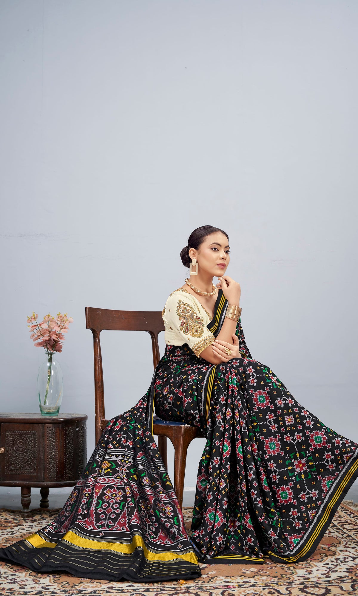 Single Ikat Patola Saree