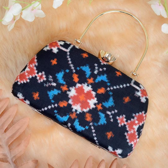 Double Ikat Patola Clutch