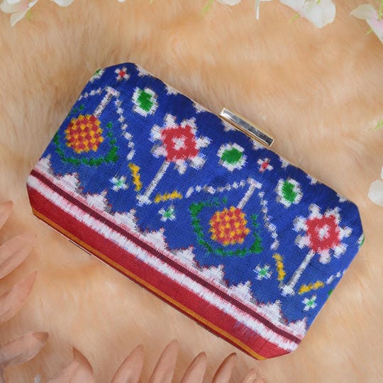 Double Ikat Patola Clutch