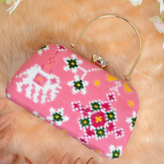 Double Ikat Patola Clutch