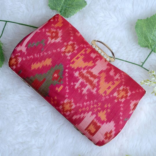 Single Ikat Patola Clutch