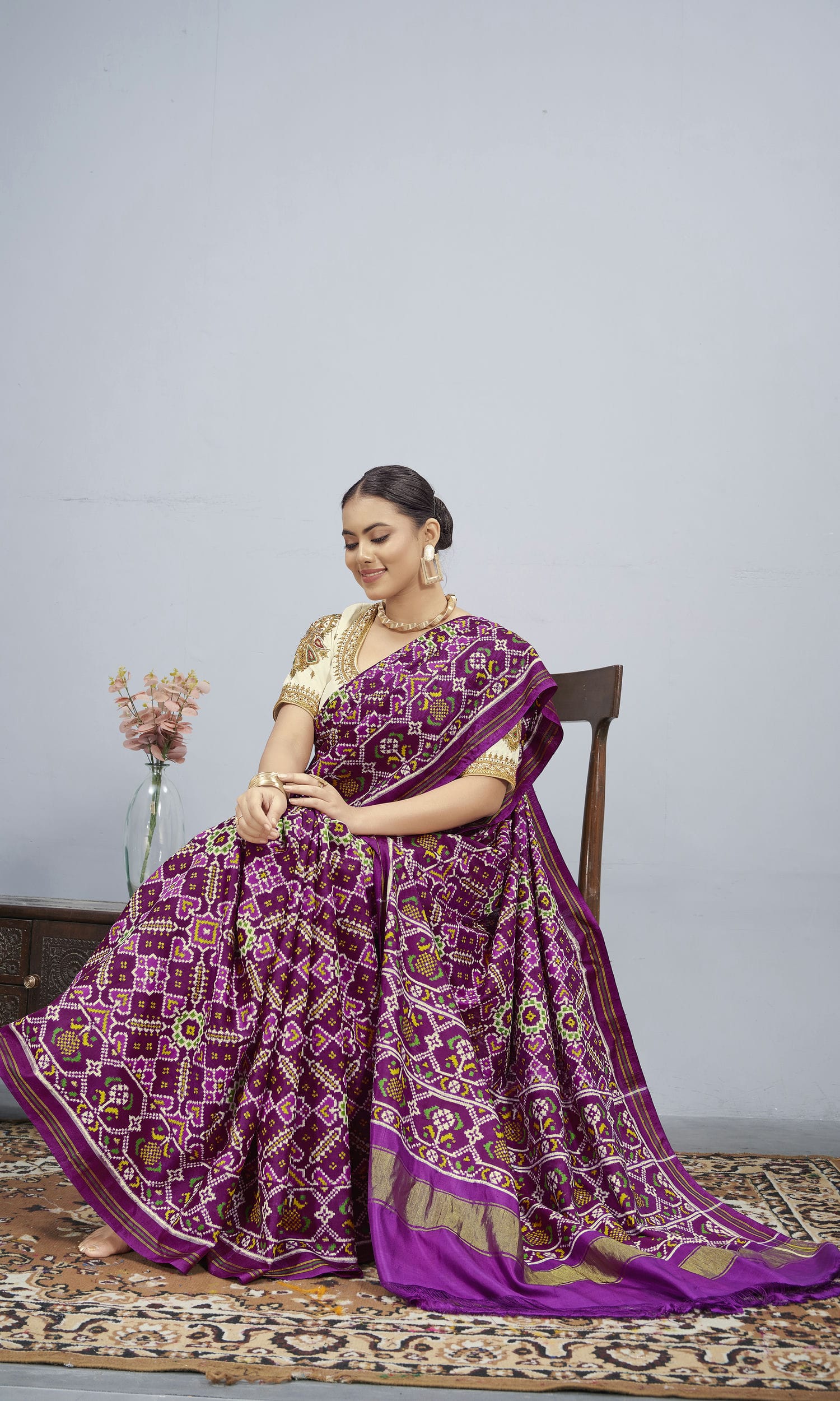 Double Ikat Patola Saree